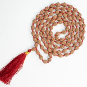 4 Mukhi Rudraksha Mala / Four Face Rudraksha Mala - 108+1 Beads