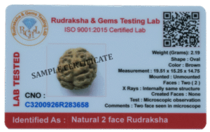 Sample Certificate